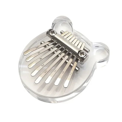 8 Key Kalimba Music Instrument Mini Musical Keyboard Thumb Piano Wooden Gifts Acrylic Cute Small Wearable Child Gift Sports