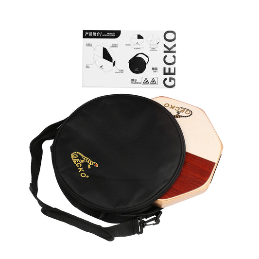 Portable GECKO SD6 Cajon Hand Drum Cajon Drum Percussion Instrument with Carrying Bag Drum Accessories for Travel Camping