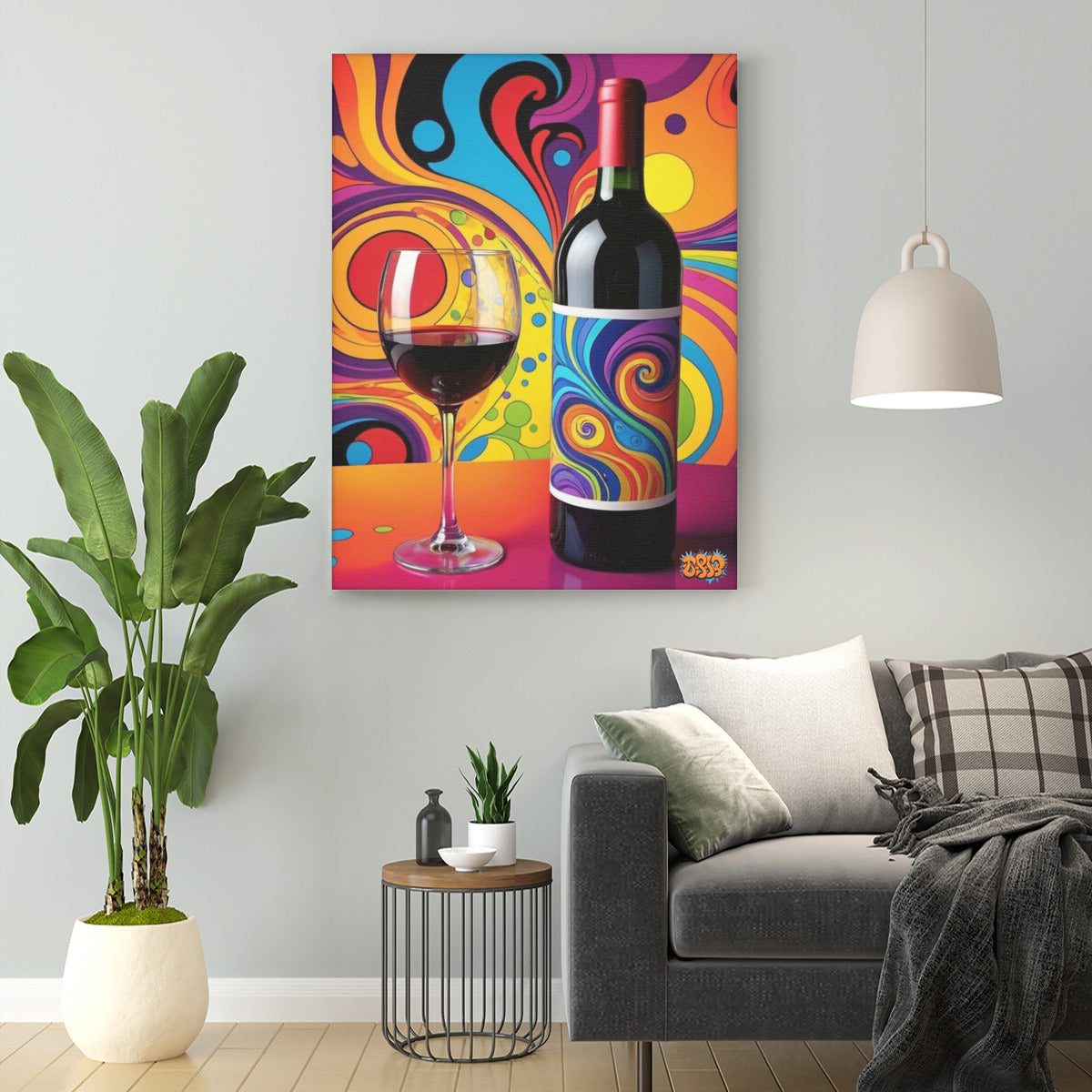 Portrait Canvas Prints - with Hooks